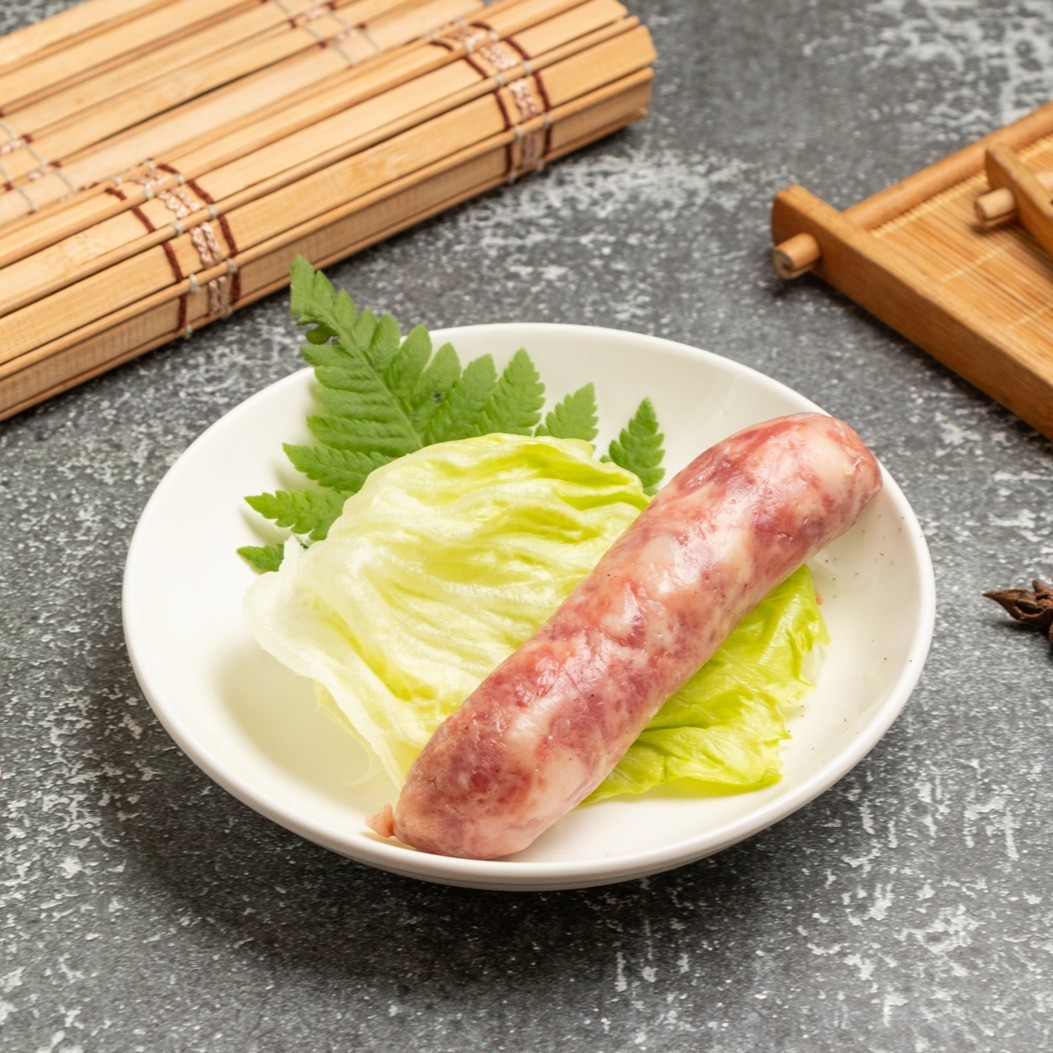 鱷魚香腸( 原味、黑胡椒、蒜味、五香)Crocodile & pork sausage