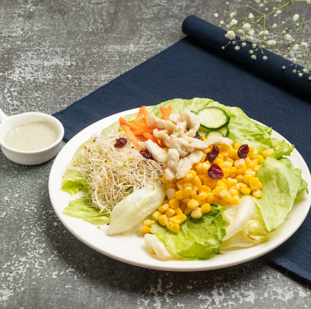 舒肥鱷沙拉 Shufei crocodile meat salad