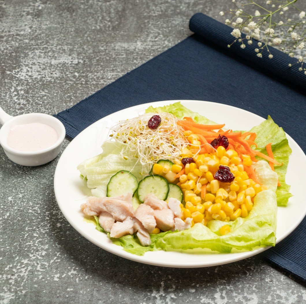 舒肥雞沙拉 Shufei chicken salad
