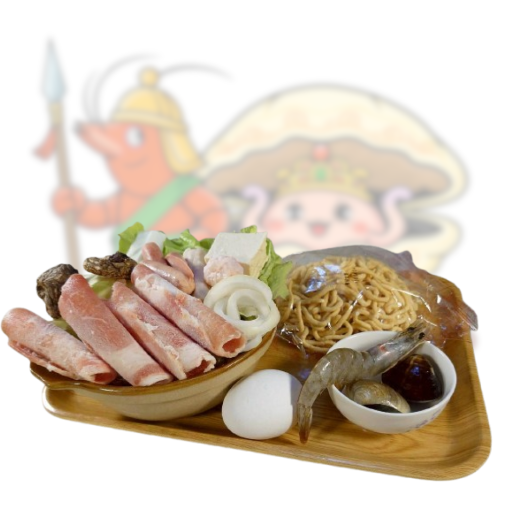 豬肉鍋燒意麵